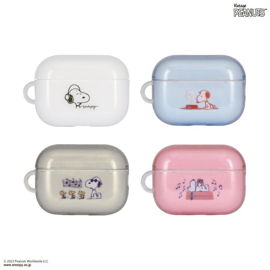 ピーナッツ AirPods Pro(第2世代)/AirPods Pro 対応 ソフトケース