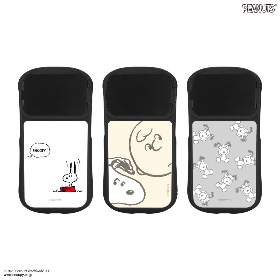 ピーナッツ iPhone14 / 14 Pro / 13 / 13 Pro / 12 / 12 Pro 対応 ハイブリッドガラスケース