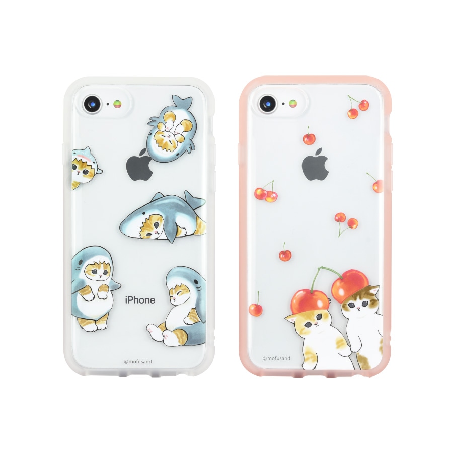 mofusand IIIIfit Clear iPhoneSE(第3世代/第2世代)/8/7/6s/6 対応ケース