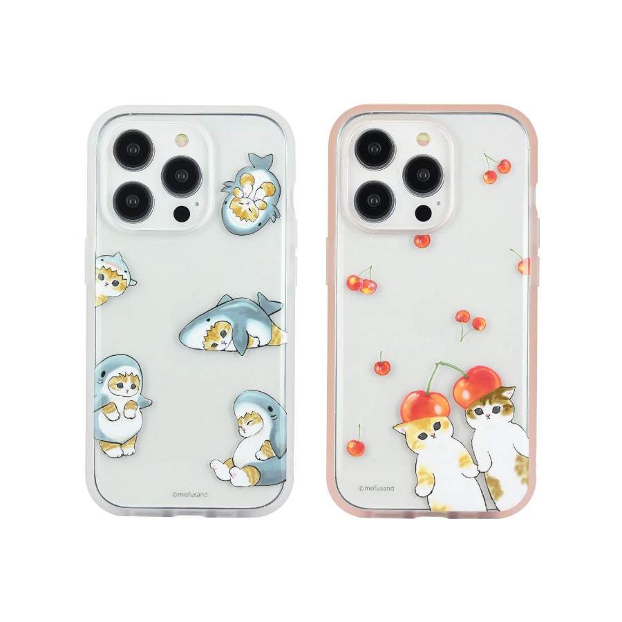 mofusand IIIIfit Clear iPhone14 Pro/13 Pro 対応ケース