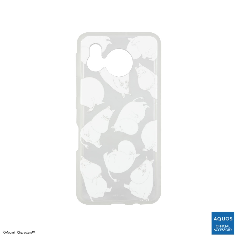 ムーミン IIIIfit Clear SHARP AQUOS sense7対応ケース