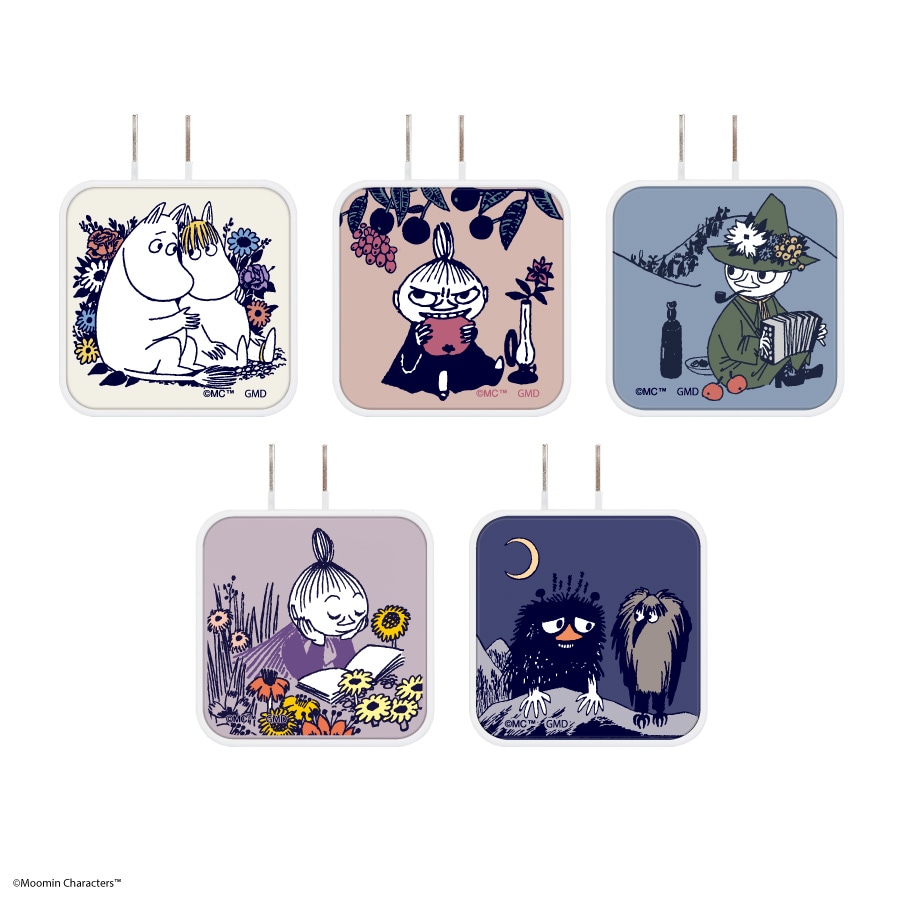 ムーミン USB / USB Type-C AC アダプタ