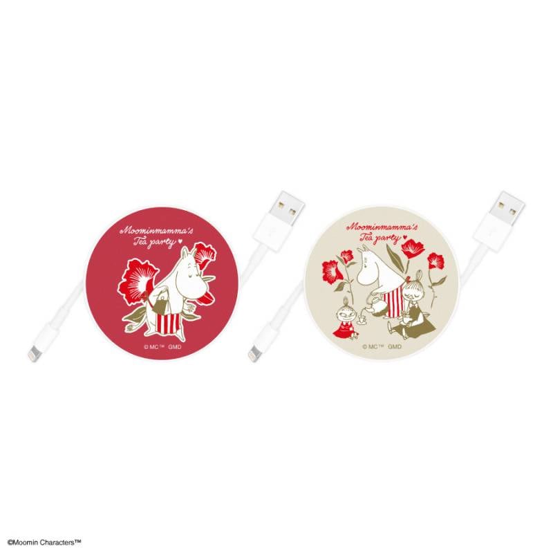 【新品】ケーブルボックス　ムーミン ムーミン【Moominmamma's Tea party】 コードリールケース | アイテム