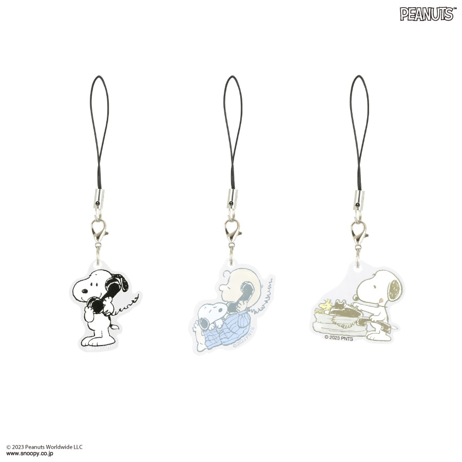 ピーナッツ モバイルアクリルストラップ