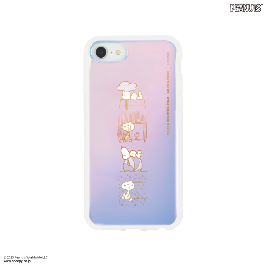 ピーナッツ スヌーピー IIIIfit Clear iPhoneSE(第3世代/第2世代)/8/7/6s/6 対応 ケース