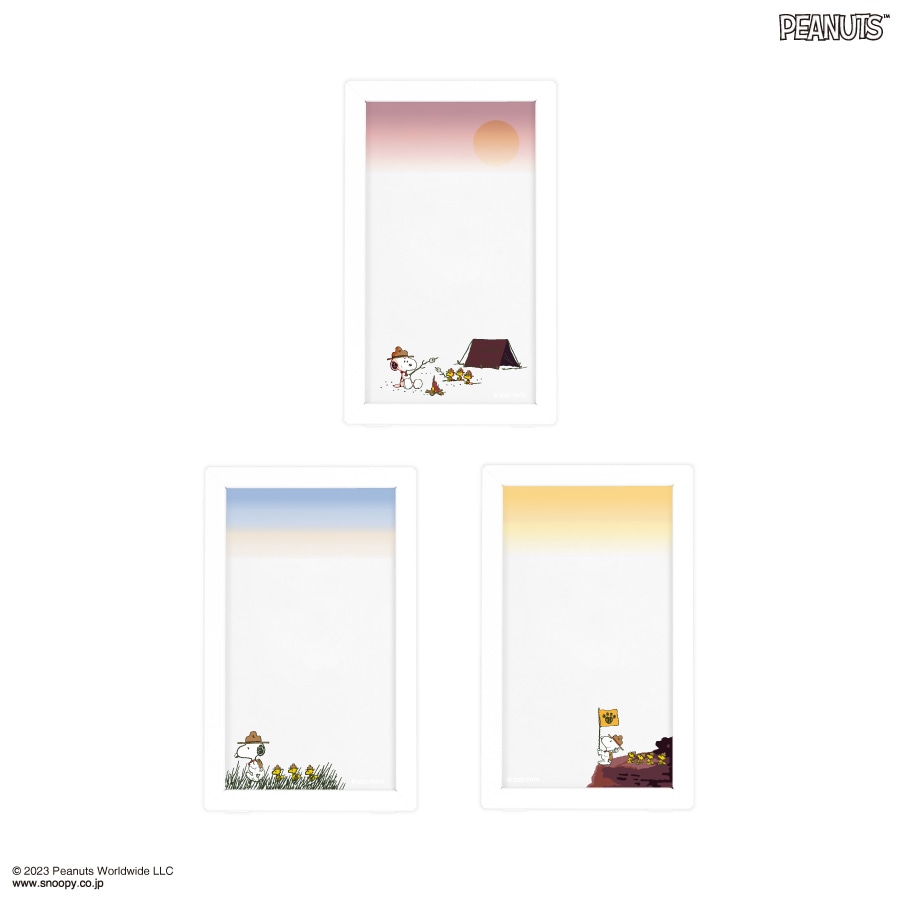 ピーナッツ スヌーピー Type-C ・ USBポート付き フォトフレーム ACタップ