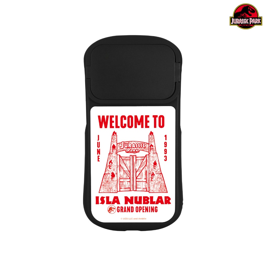 JURASSIC PARK iPhone14 / 14 Pro / 13 / 13 Pro / 12 / 12 Pro 対応 ハイブリッドガラスケース