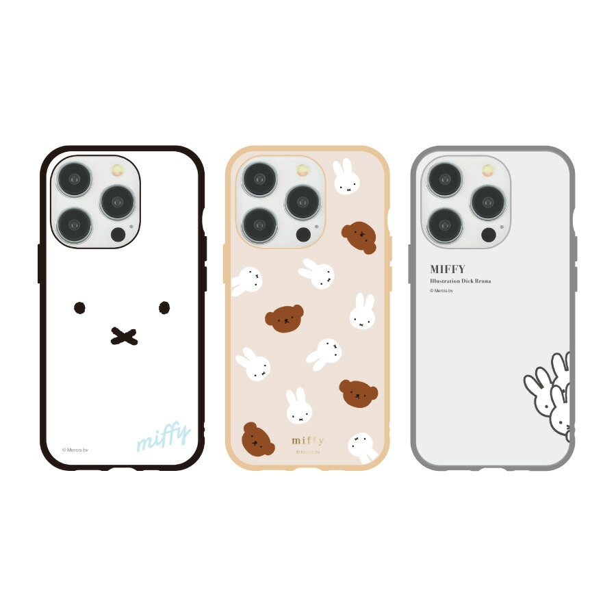 ミッフィー IIIIfit iPhone15 Pro 対応 ケース