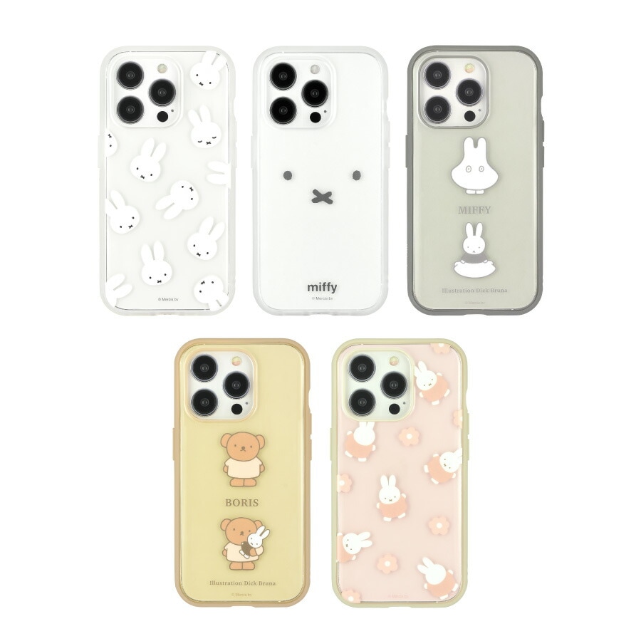 ミッフィー IIIIfit Clear iPhone15 Pro 対応 ケース