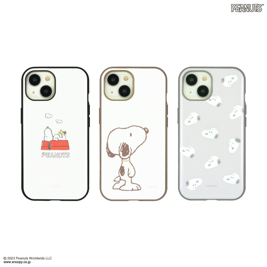 ピーナッツ IIIIfit iPhone15 / 14 / 13 対応 ケース