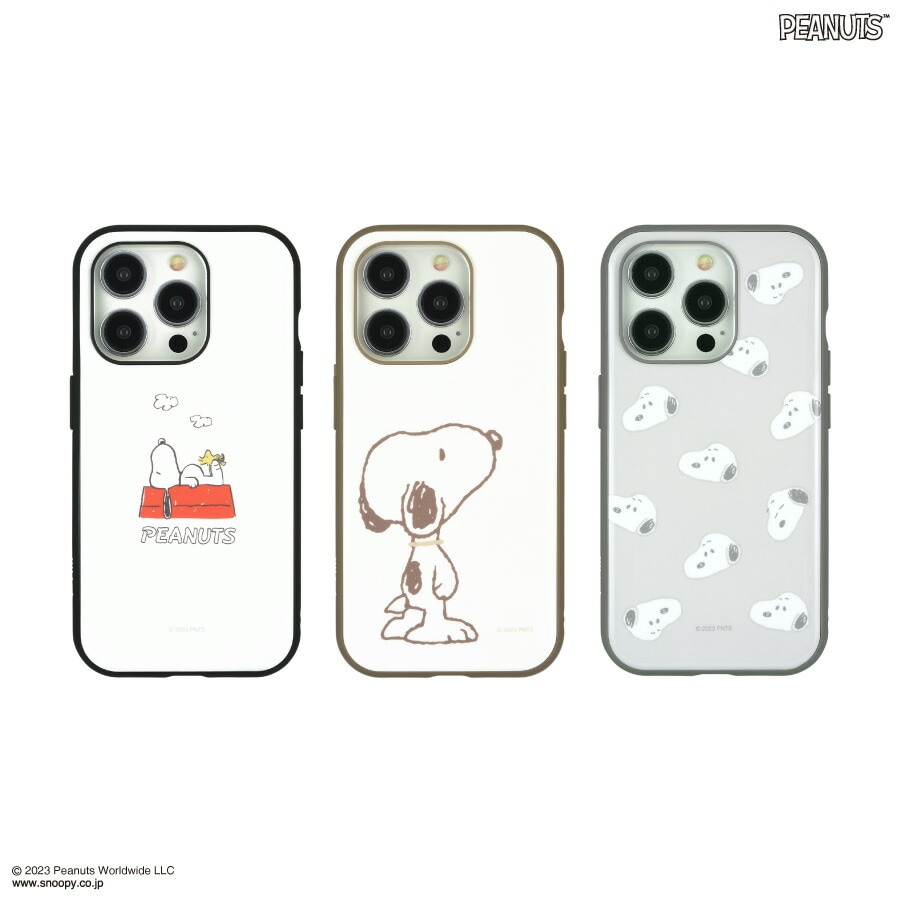 ピーナッツ IIIIfit iPhone15 Pro 対応 ケース