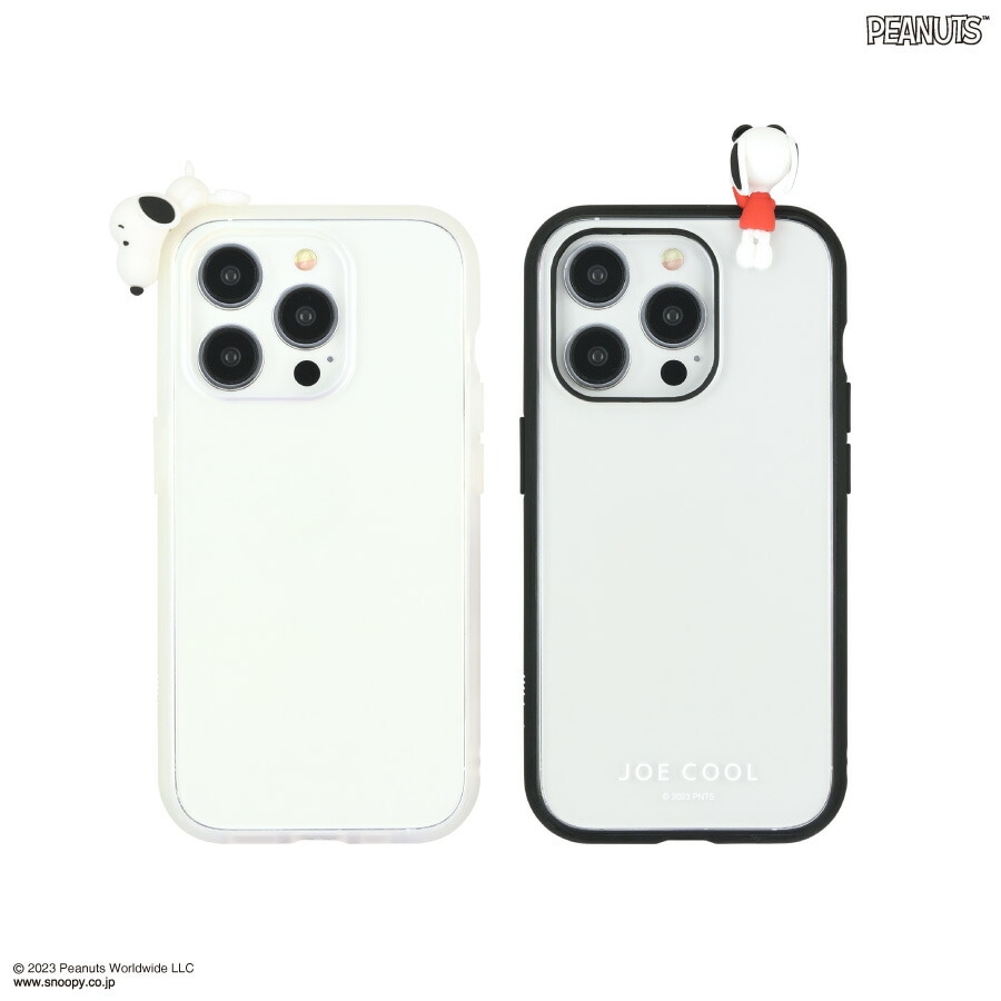 ピーナッツ フレーム IIIIfit Clear iPhone15 Pro 対応 ケース