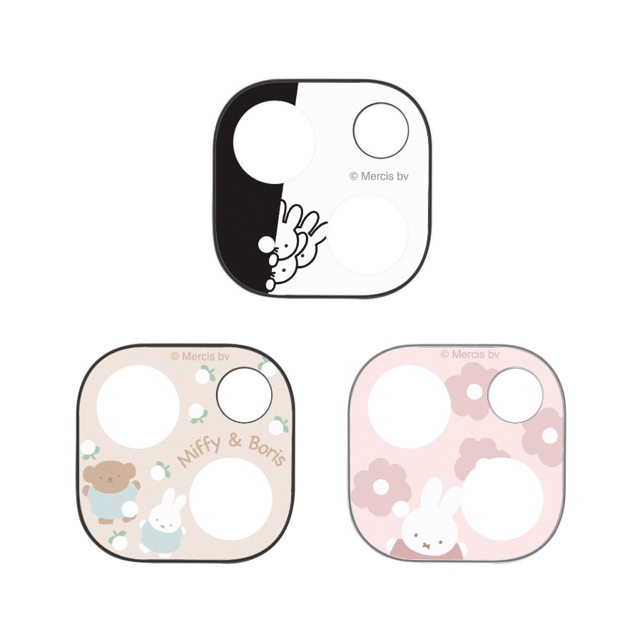 ミッフィー iPhone15 / 15 Plus / 14 / 14 Plus 対応 カメラカバー