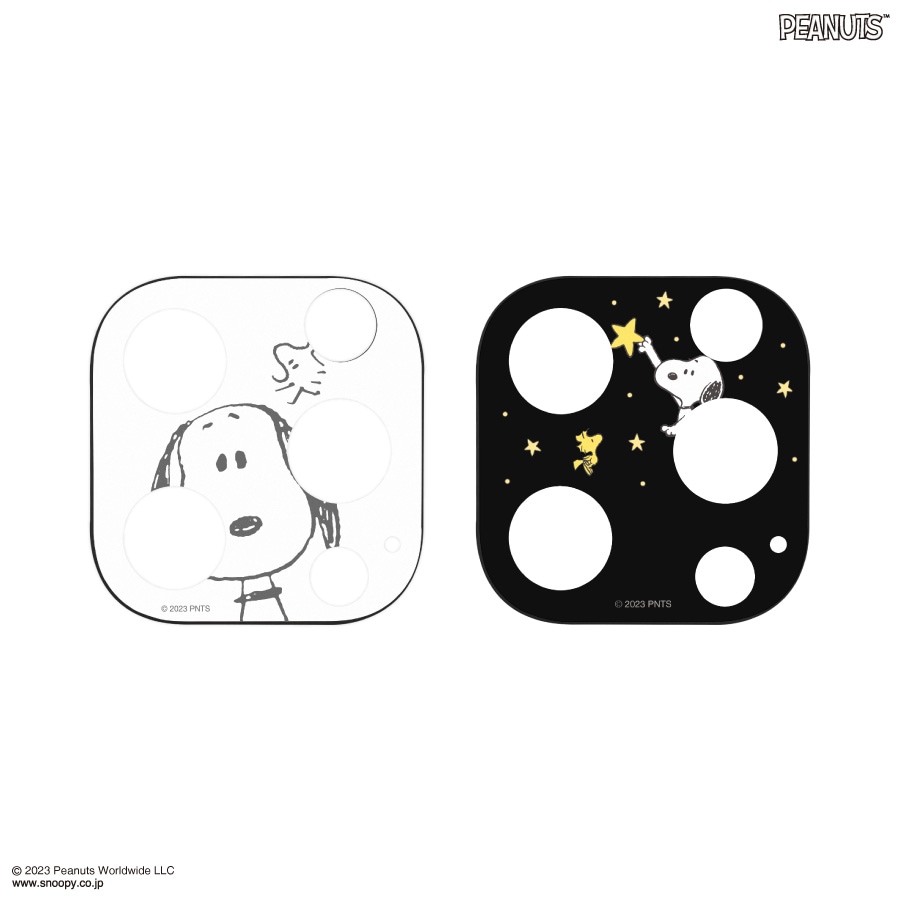 ピーナッツ スヌーピー iPhone15 Pro / 15 Pro Max / 14 Pro / 14 Pro Max 対応 カメラカバー