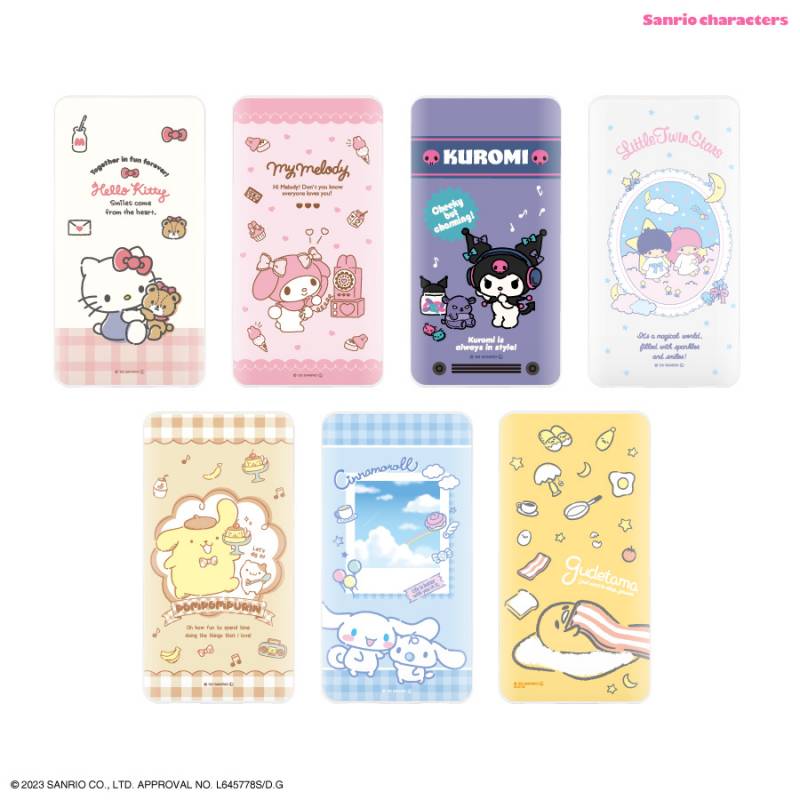 サンリオキャラクターズ USB / USB Type-C 4000mAh リチウムイオン