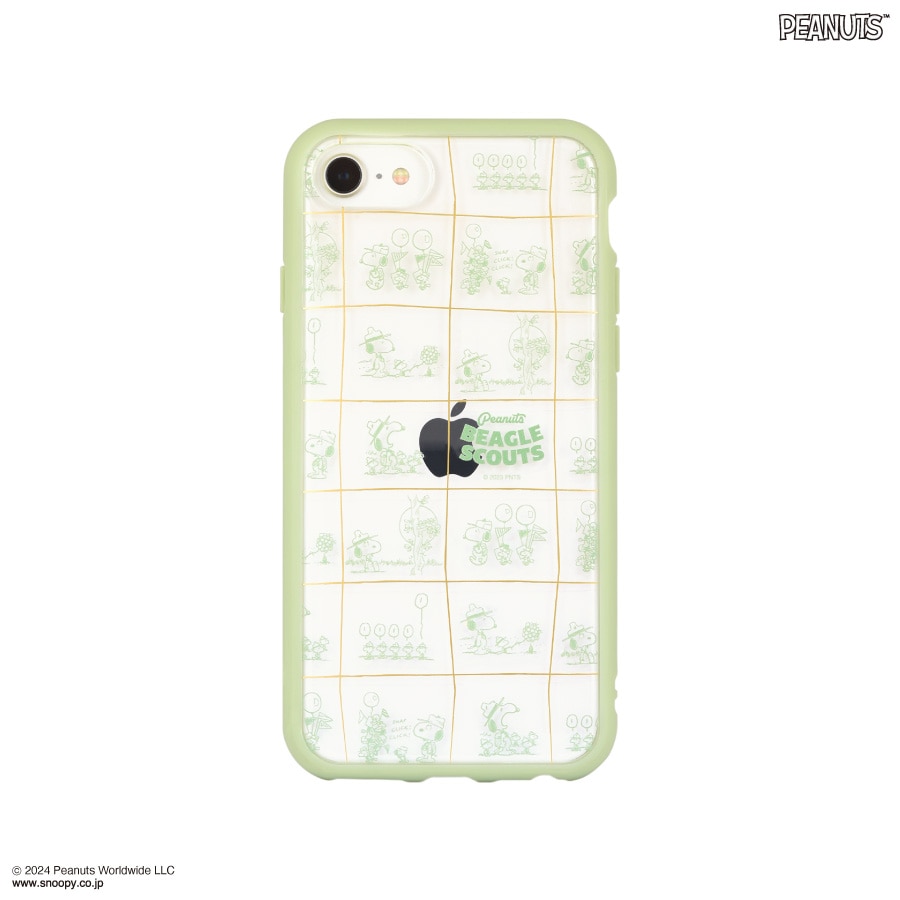 ピーナッツ スヌーピー IIIIfit Clear iPhoneSE(第3世代/第2世代)/8/7/6s/6対応 ケース