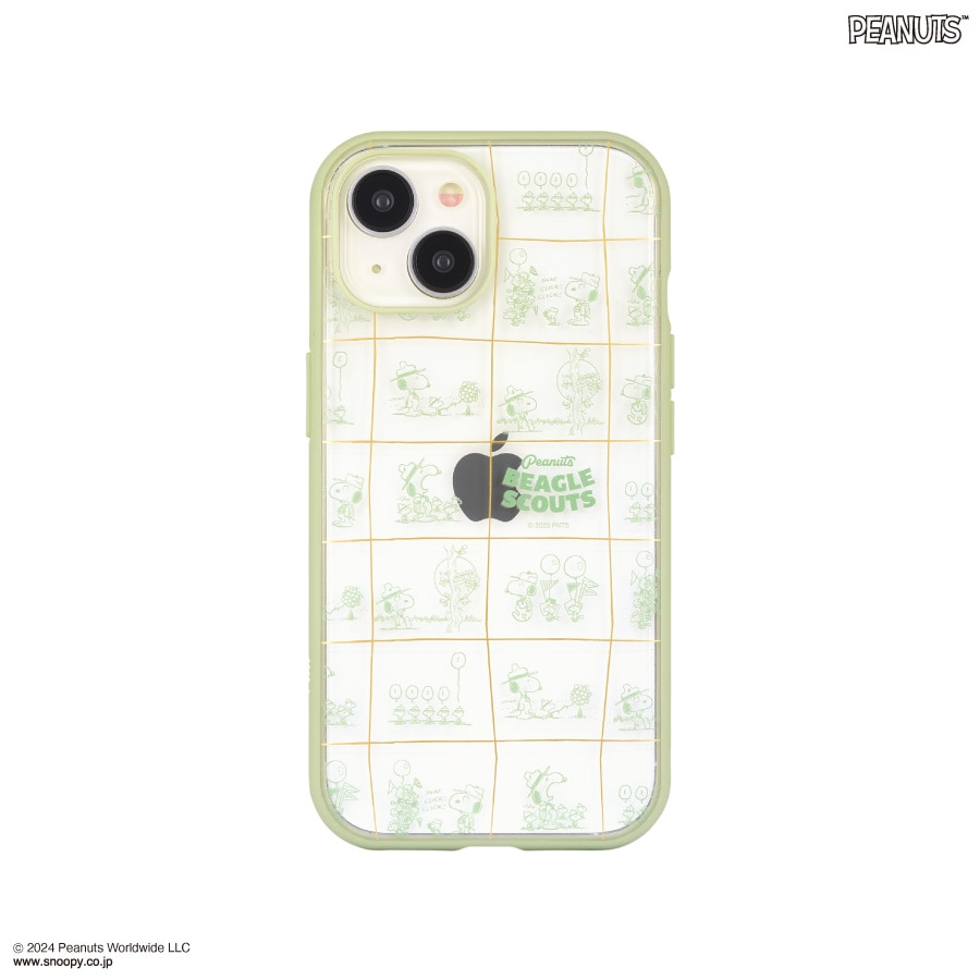 ピーナッツ スヌーピー IIIIfit Clear iPhone15 / 14 / 13 対応 ケース
