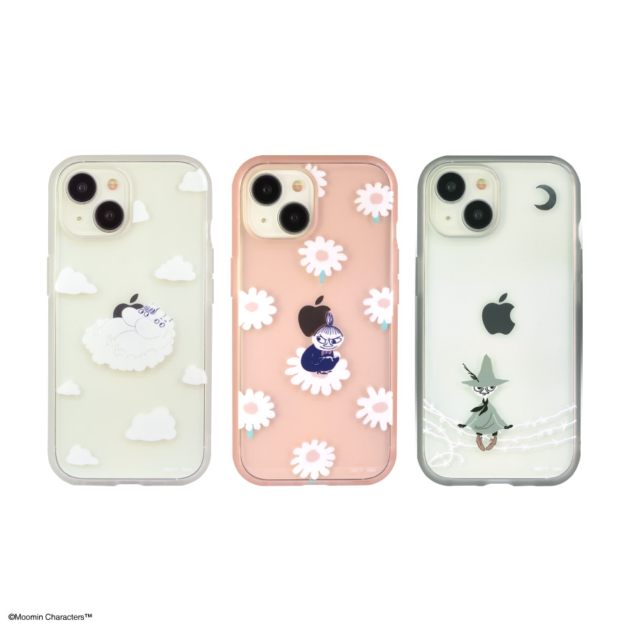 ムーミン IIIIfit Clear iPhone15 / 14 / 13 対応 ケース