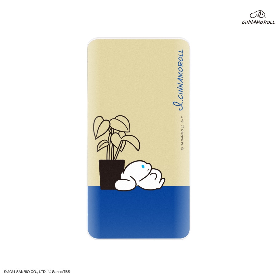 I.CINNAMOROLL USB / USB Type-C 4000mAh リチウムイオンポリマー 充電器 2.1A