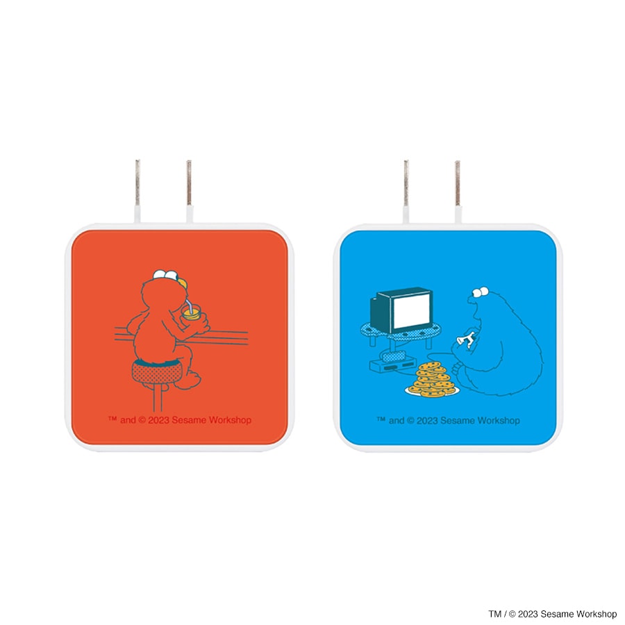 セサミストリート USB / USB Type-C ACアダプタ
