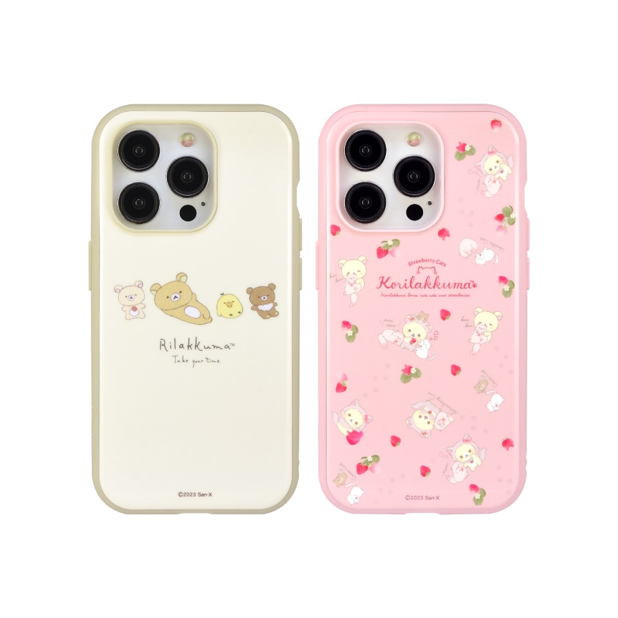 リラックマ IIIIfit iPhone15 Pro 対応 ケース