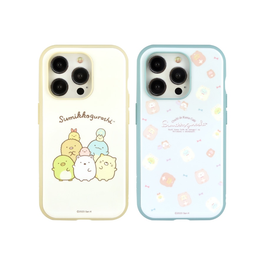 すみっコぐらし IIIIfit iPhone15 Pro 対応 ケース