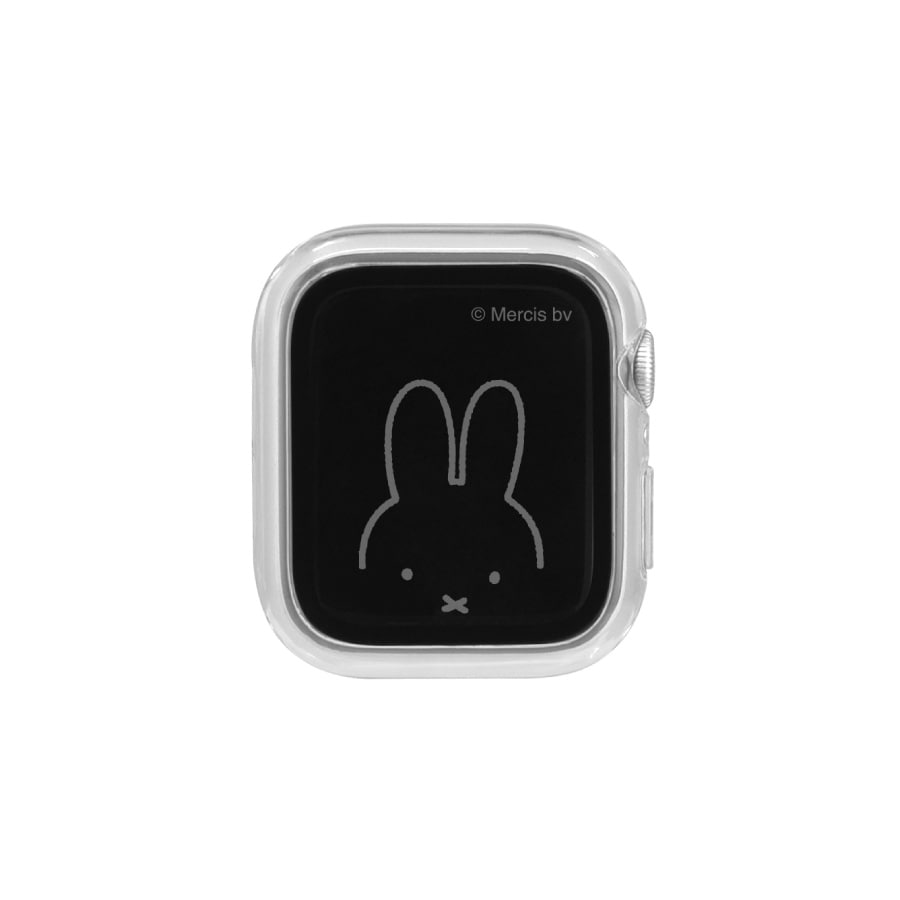 ミッフィー Apple Watch 40mm 対応 ガラスプロテクターケース
