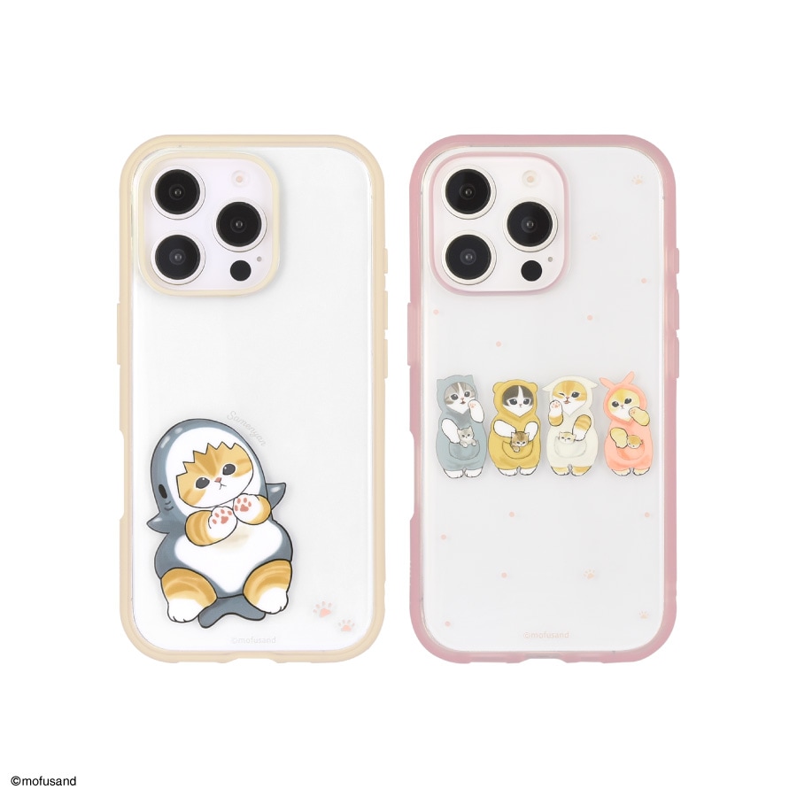mofusand IIIIfit Clear iPhone16 Pro 対応 ケース
