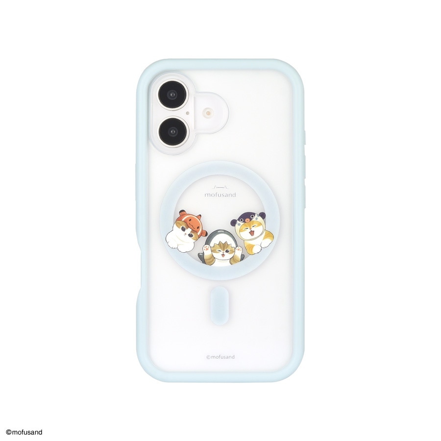 mofusand iPhone16 MagSafe 対応 プランプフレームケース