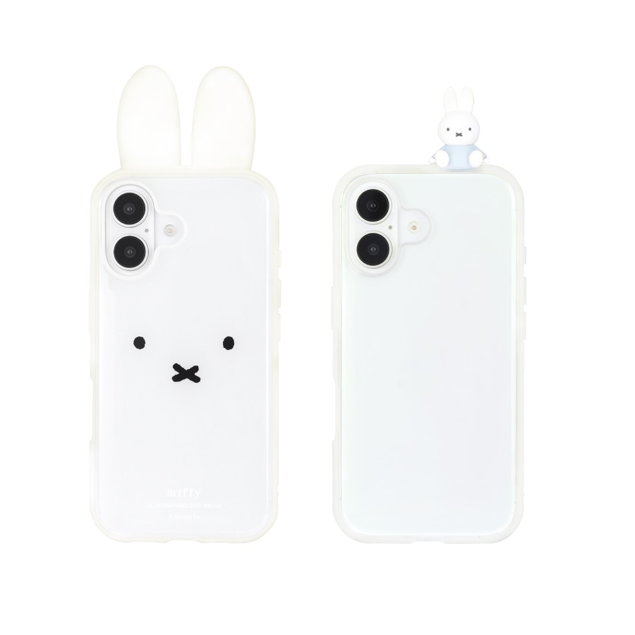 ミッフィー フレーム IIIIfit Clear iPhone16 対応 ケース | ま