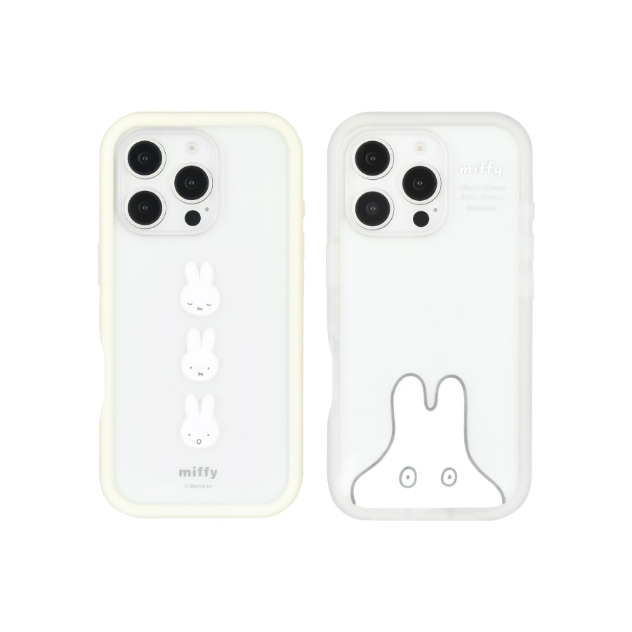 ミッフィー iPhone16 Pro 対応 プランプフレームケース