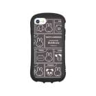 ミッフィー MIFFY&ANIMALS iPhone SE (第3世代/第2世代) / 8 / 7 / 6s / 6 対応 ハイブリッドクリアケース|ミッフィー|ま行