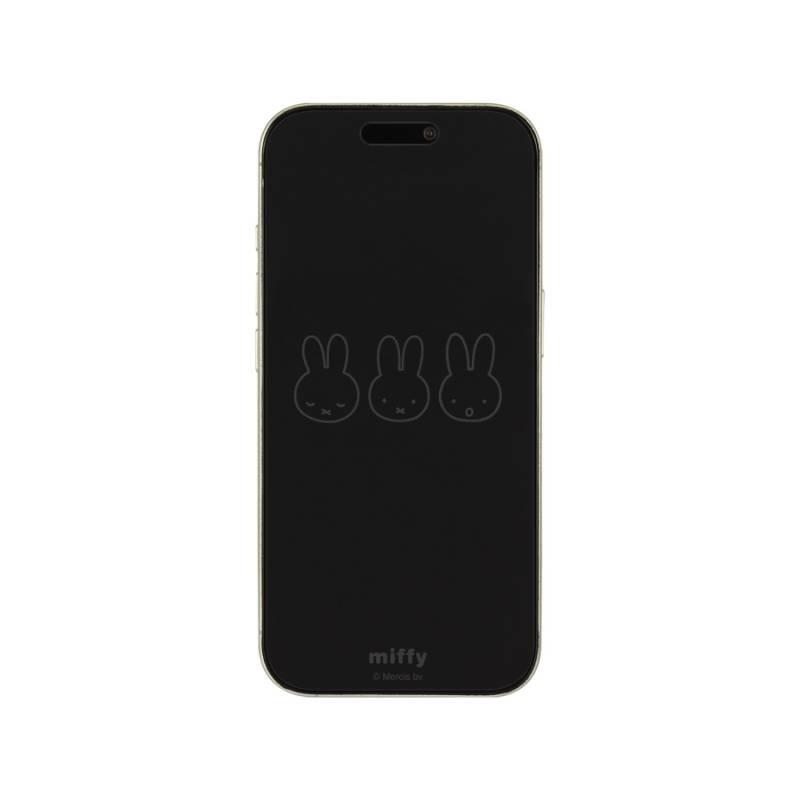 ミッフィー iPhone 16 Pro 対応 ガラススクリーンプロテクター | ま行