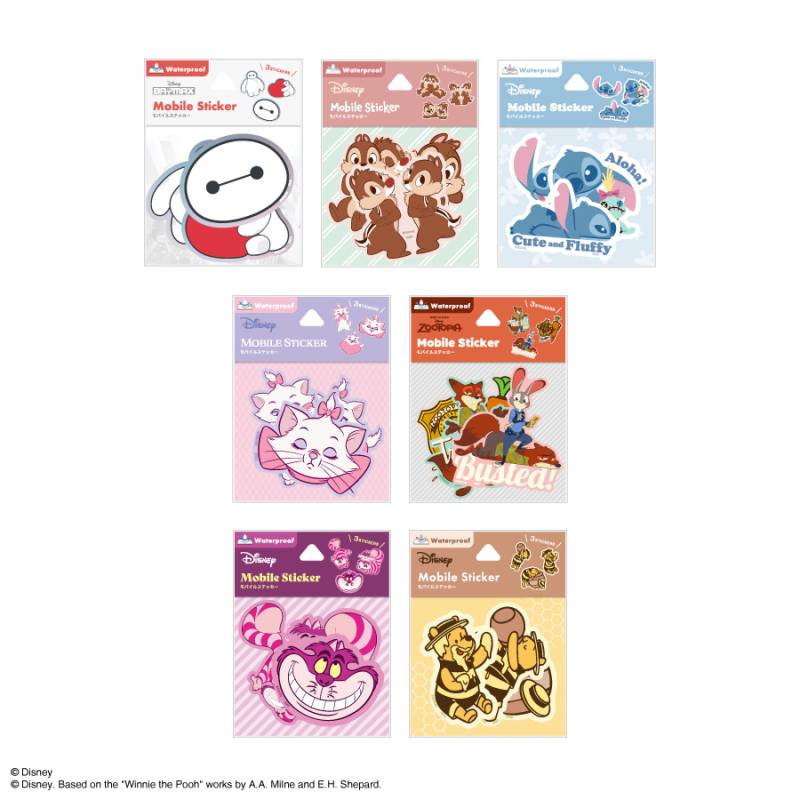 ディズニーキャラクター ／ モバイルステッカー | た行,ディズニー