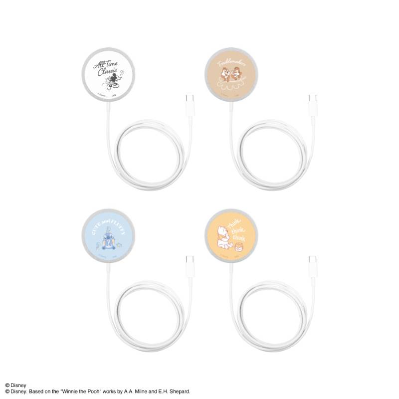 ディズニーキャラクター ／ MagSafe対応ワイヤレスチャージャー | た行