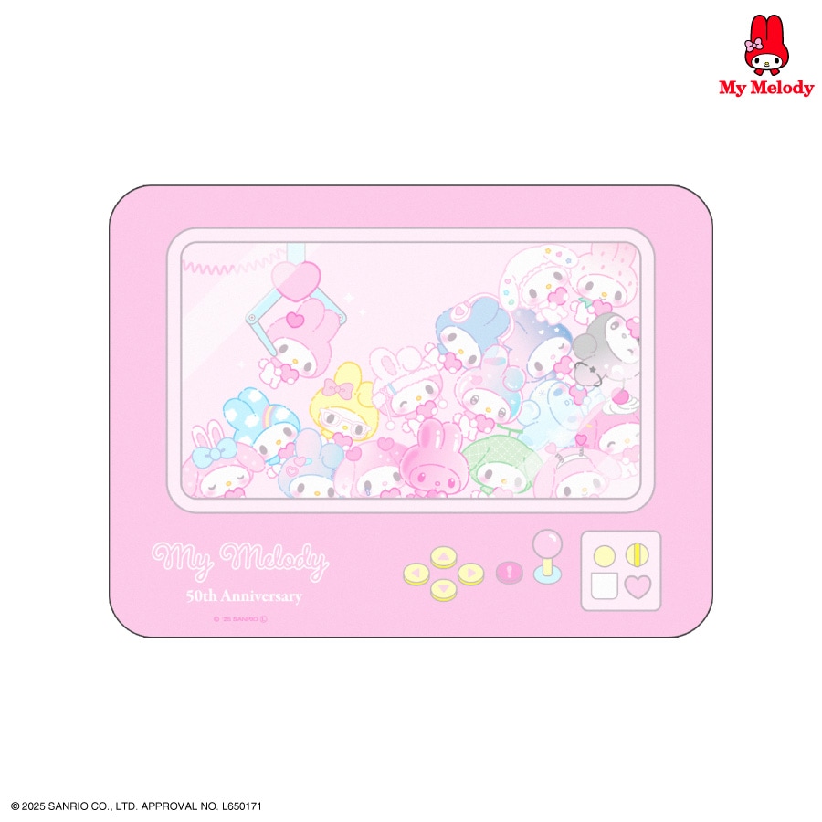 マイメロディ ガーリーポップハート マウスパッド