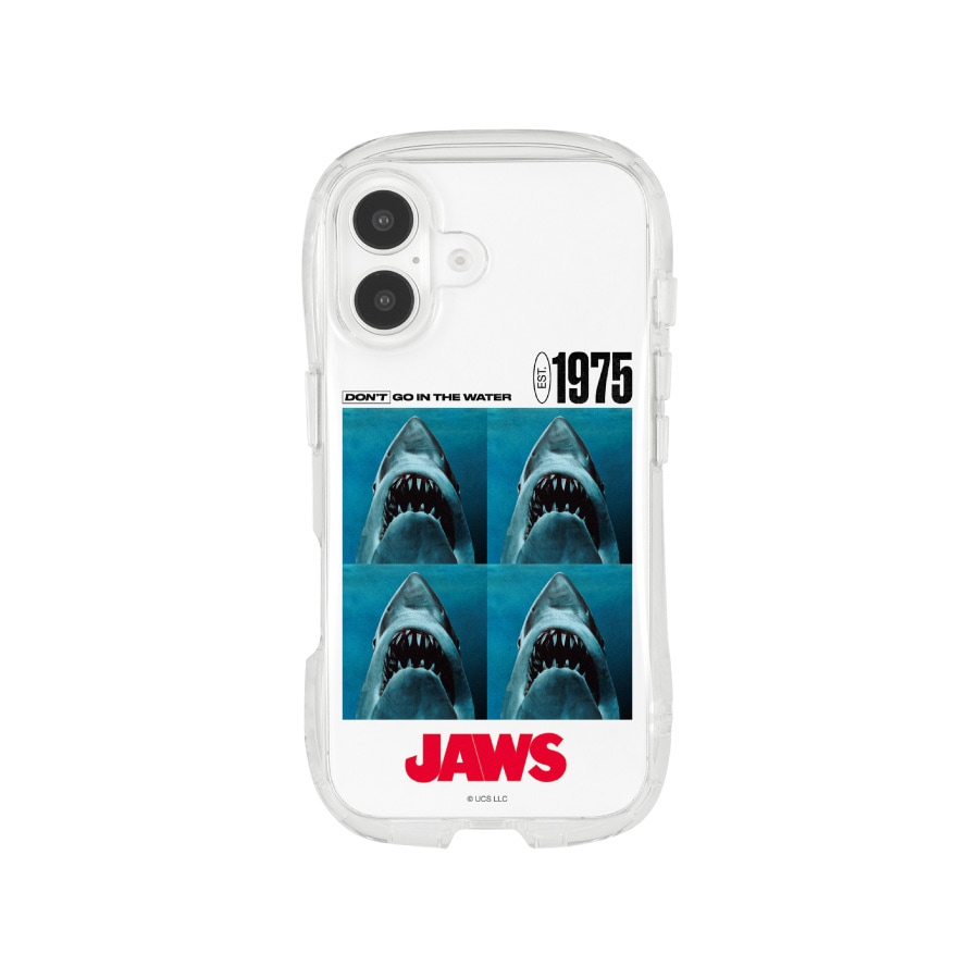 JAWS iPhone16 対応 クリスタルクリアケース