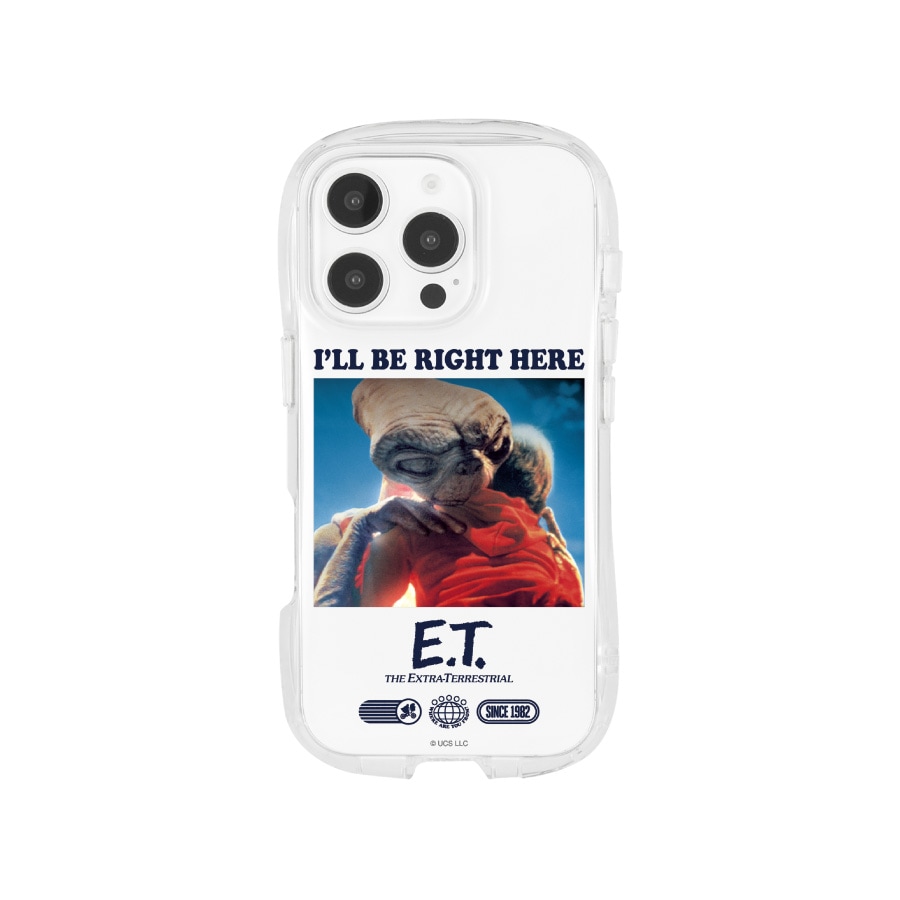 E.T. iPhone16 Pro 対応 クリスタルクリアケース