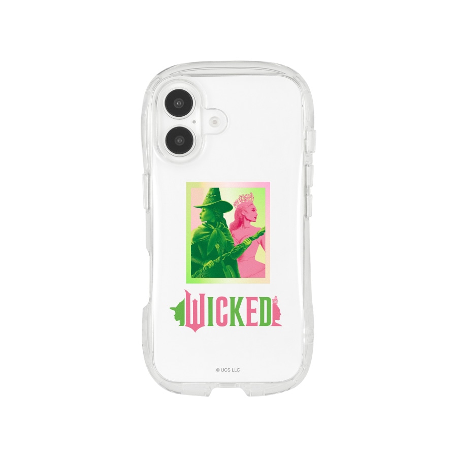 WICKED iPhone16 対応 クリスタルクリアケース