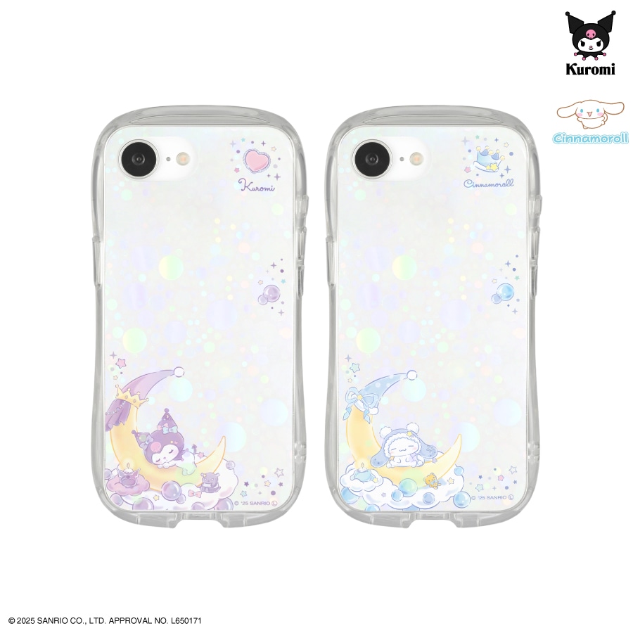 サンリオキャラクターズ iPhone16e 対応 クリスタルクリアケース