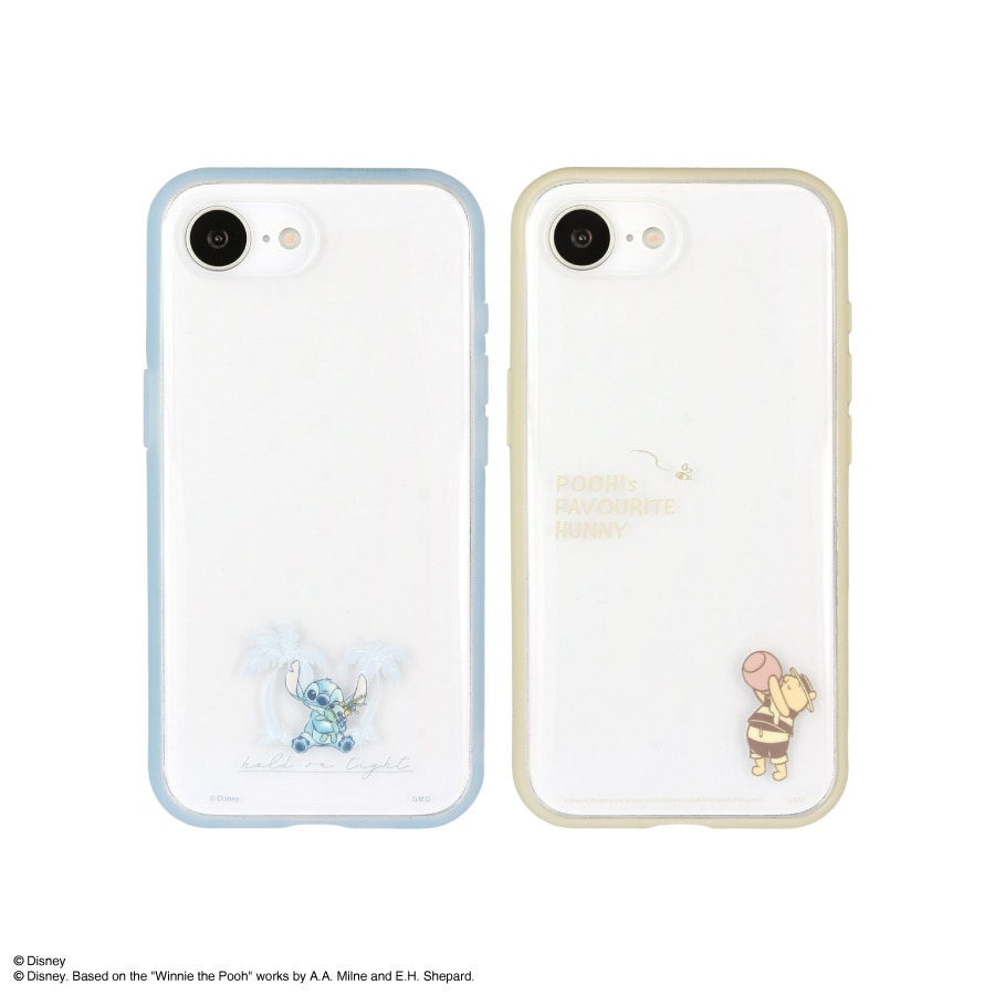 ディズニーキャラクター ／ IIIIfit Clear iPhone16e 対応 ケース