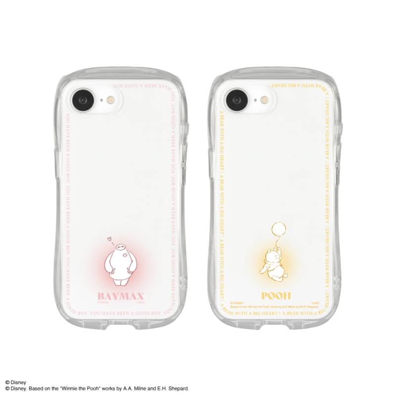 ディズニーキャラクター ／ iPhone16e 対応 クリスタルクリアケース