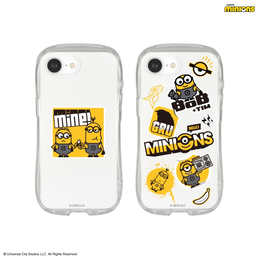 『怪盗グルー／ミニオンズ』シリーズ iPhone16e 対応 クリスタルクリアケース