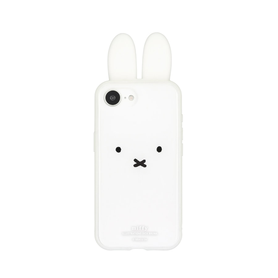 ミッフィー フレーム IIIIfit Clear iPhone16e 対応 ケース