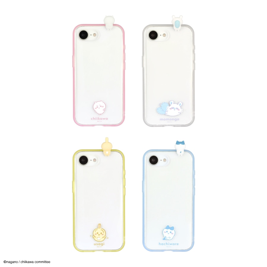 ちいかわ フレーム IIIIfit Clear iPhone16e 対応 ケース