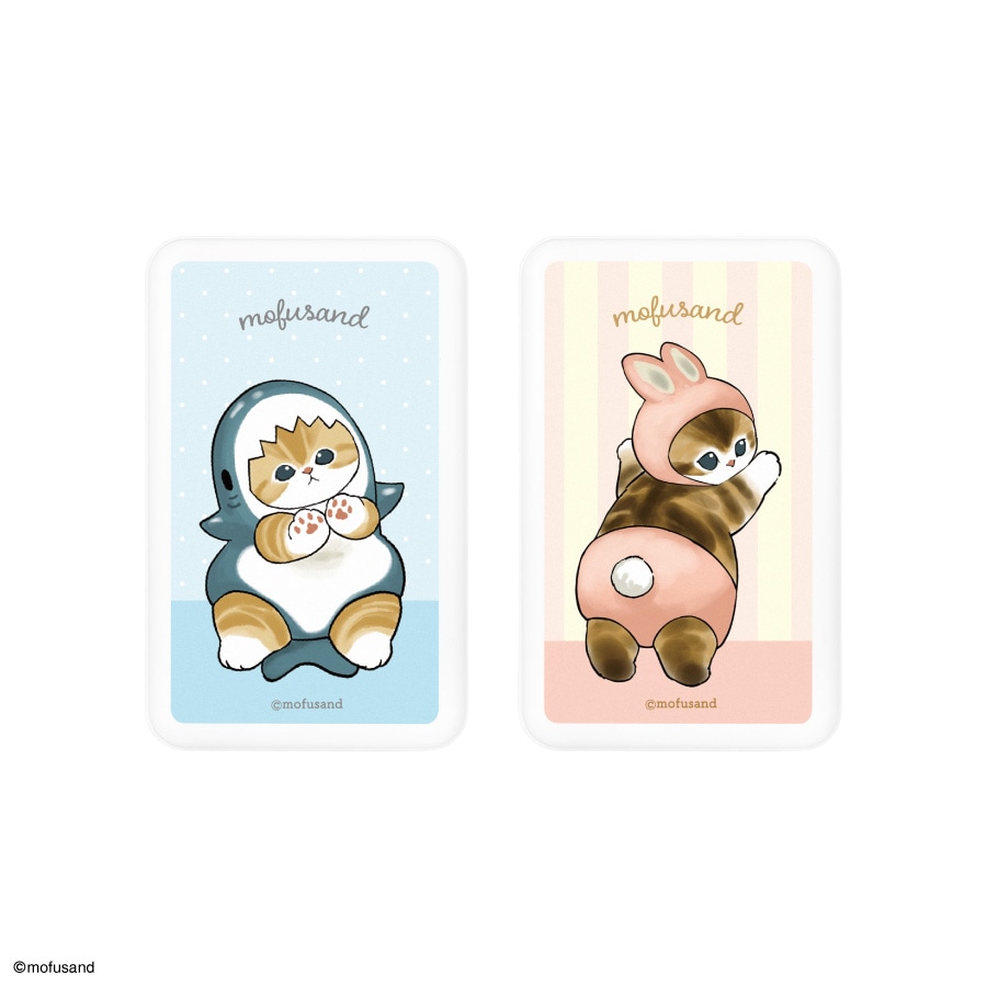 mofusand MagSafe対応 ワイヤレスリチウム充電器 5000mAh