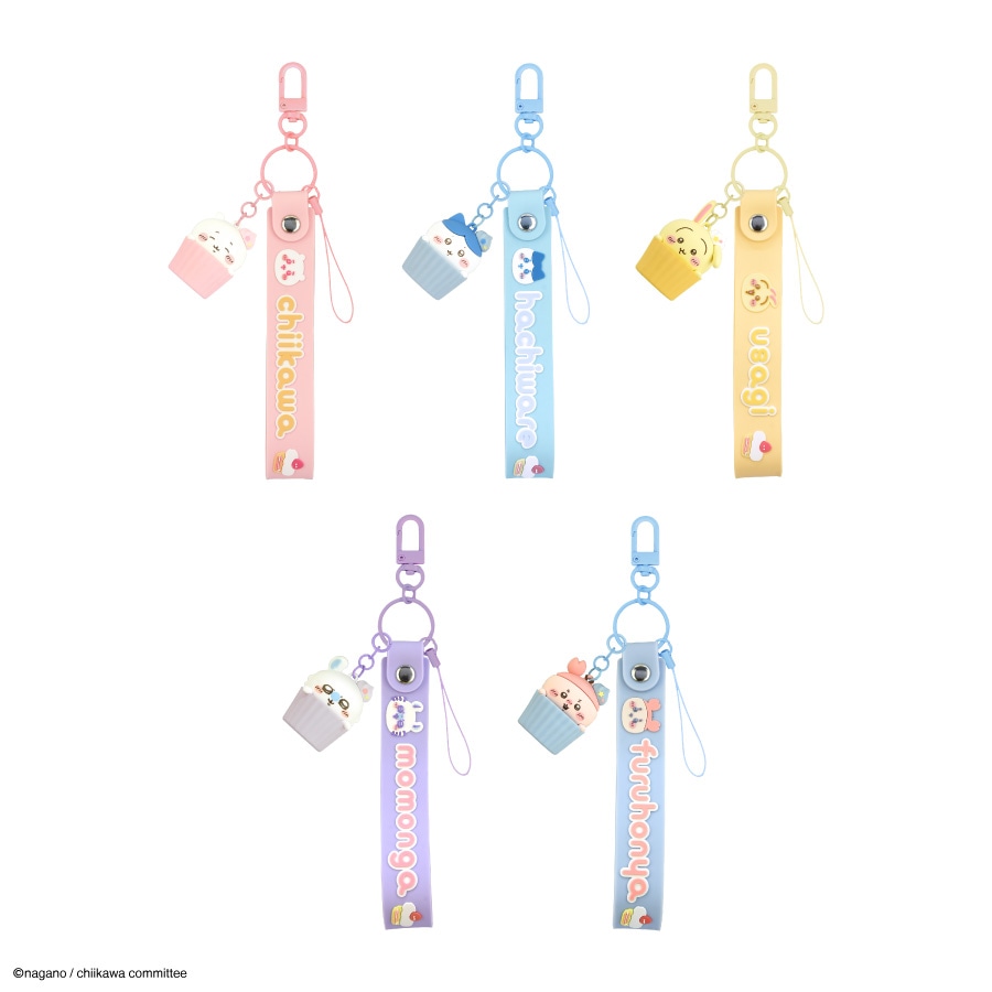 ちいかわ 3Dマスコット 付き ハンドストラップ