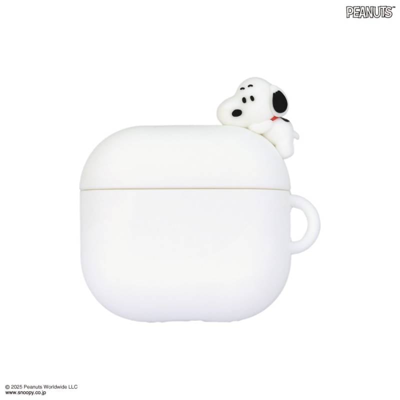 ピーナッツ スヌーピー AirPods 4 対応 シリコンケース | は行