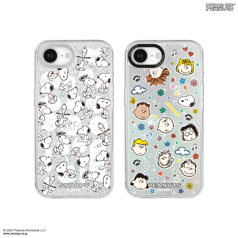 ピーナッツ スヌーピー Camera Frame iPhone 16e 対応 ケース 