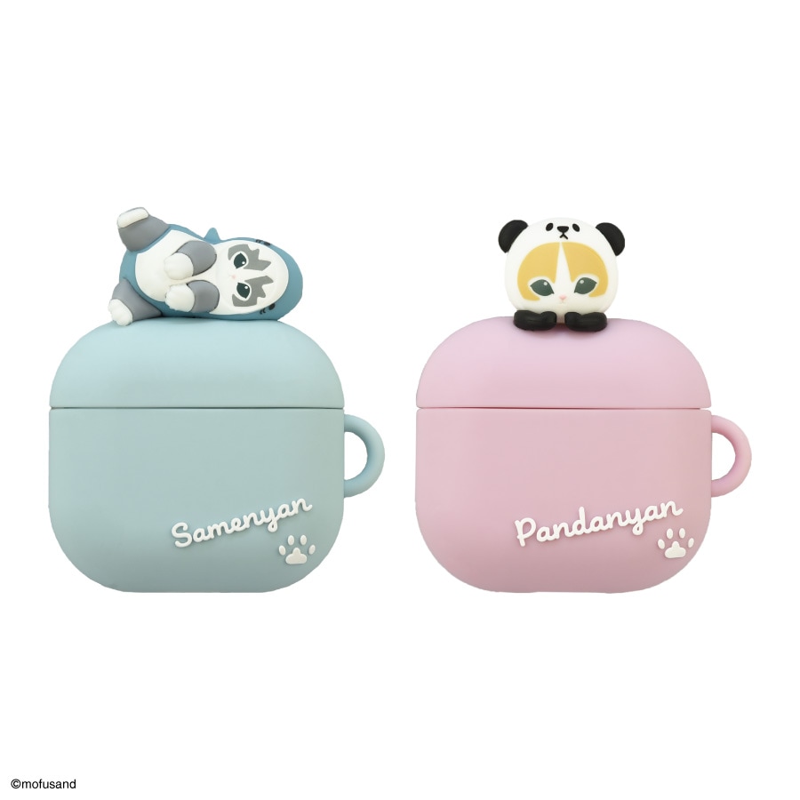 mofusand AirPods 4 対応 シリコンケース